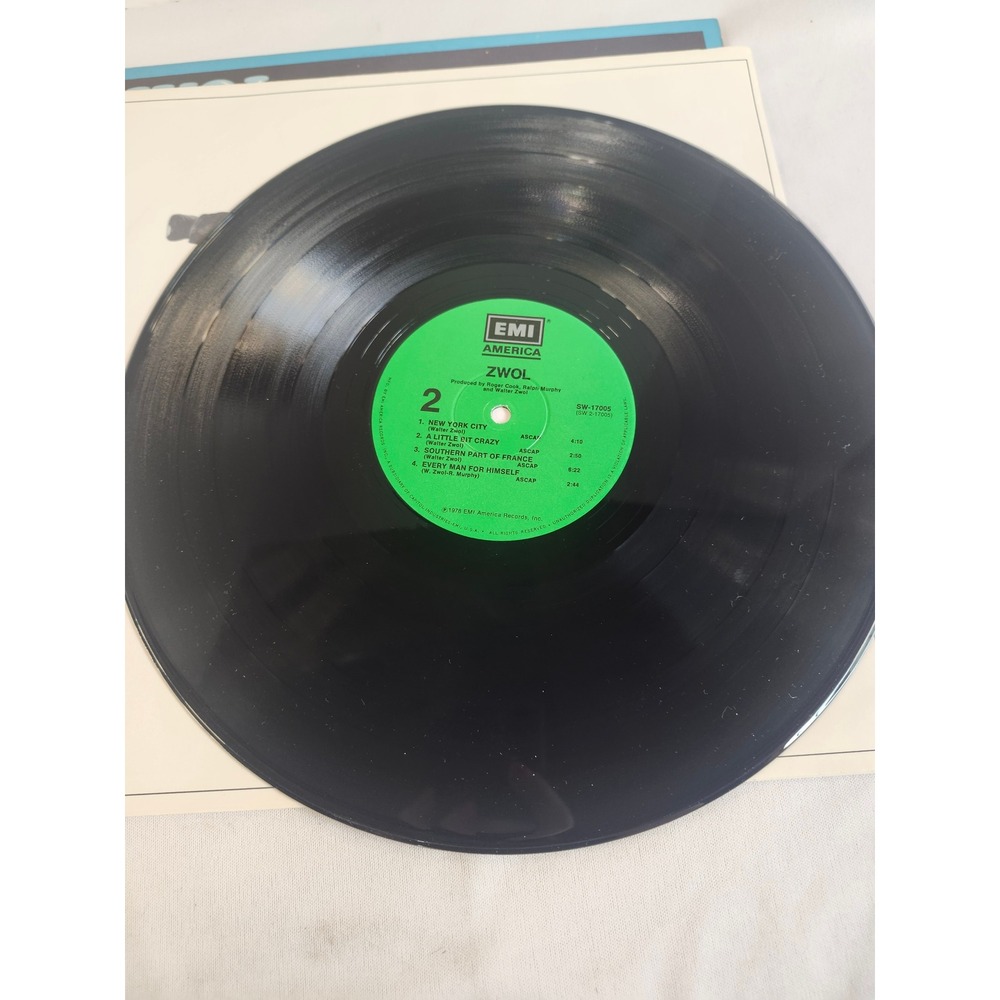 Zwol Self-Titled Vinyl LP 1978 EMI America SW-17005 Call Out My Name Rock - Picture 6 of 8